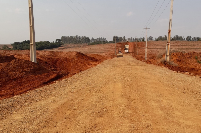 Readequação da estrada rural entre a Adita e a Comunidade Rural São Benedito